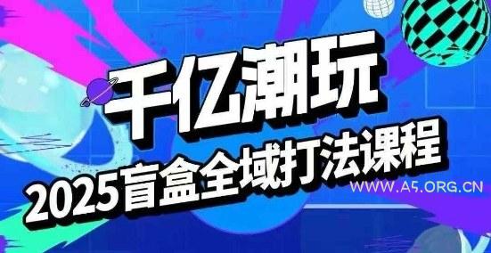 2025盲盒全域全套打法课，盲盒起号、选品、话术、私域等-351资源网