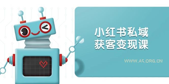小红书私域获客变现:账号设置/内容创作/规则解读/投放策略/获客技巧等-351资源网