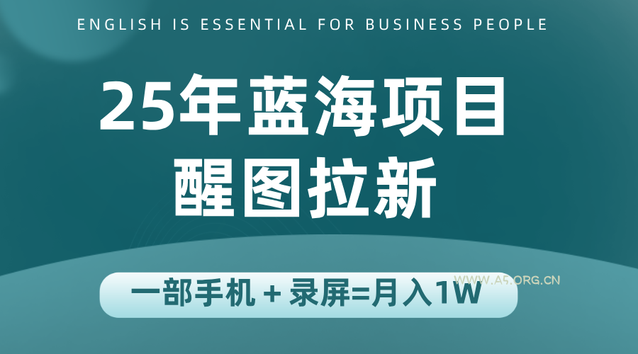 25年蓝海赛道，醒图APP拉新，一部手机一天轻松500+-351资源网