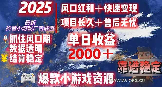 日赚2000＋从零开始的财富逆袭实录，风口红利+快速变现-351资源网