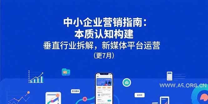 中小企业营销指南：本质认知构建，垂直行业拆解，新媒体平台运营(更7月-351资源网