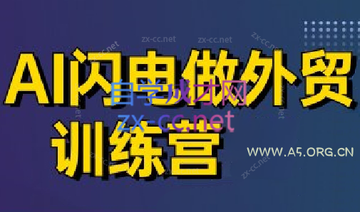 大卫·AI闪电做外贸训练营(更新7月)-351资源网