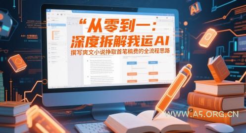 从零到一：深度拆解我运用AI撰写爽文小说挣取首笔稿费的全流程思路-351资源网