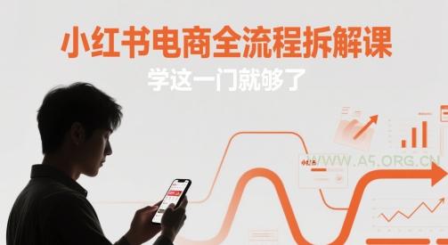 小红书电商全流程拆解课，学这一门就够了-351资源网