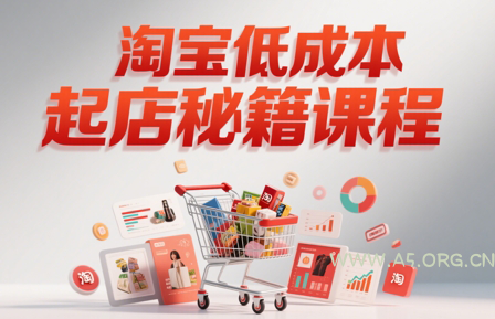 子枫老师·淘宝低成本起店系统课-351资源网