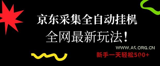 京东采集全自动挂G项目，全网最新玩法新手一天轻松5张【揭秘】-351资源网