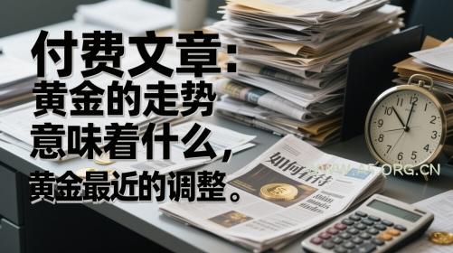 付费文章:黄金的走势意味着什么,如何看待黄金最近的调整-351资源网