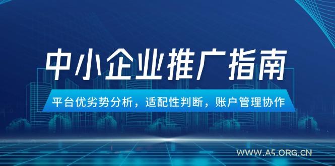 中小企业竞价推广指南,平台优劣势分析,适配性判断,账户管理协作-351资源网