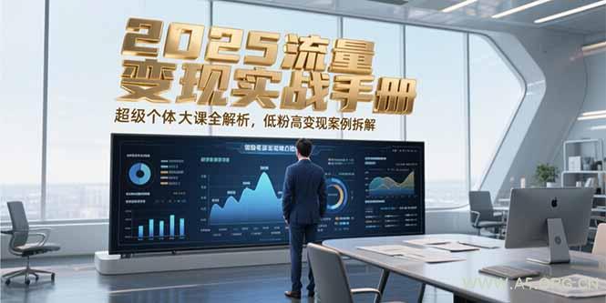 2025流量变现实战手册,超级个体大课全解析,低粉高变现案例拆解-351资源网