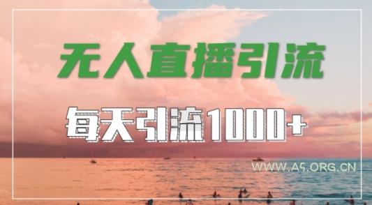 抖音快手视频号全平台通用，无人直播引流法，超暴力引流1000+高质量精准创业粉【揭秘】-351资源网