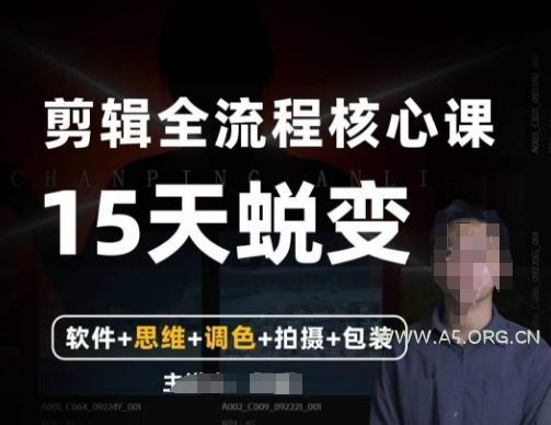 阿晖【全能剪辑高手训练营】剪辑+思维+调色+拍摄+包装（5合1）-351资源网