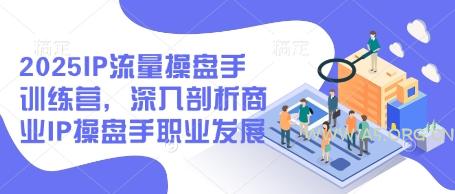 2025IP流量操盘手训练营，深入剖析商业IP操盘手职业发展(更新)-351资源网