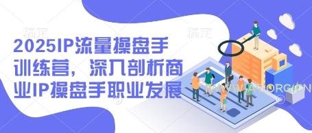 2025IP流量操盘手训练营，深入剖析商业IP操盘手职业发展-351资源网