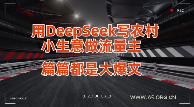 用DeepSeek写小生意做流量主，篇篇都是大爆文-351资源网