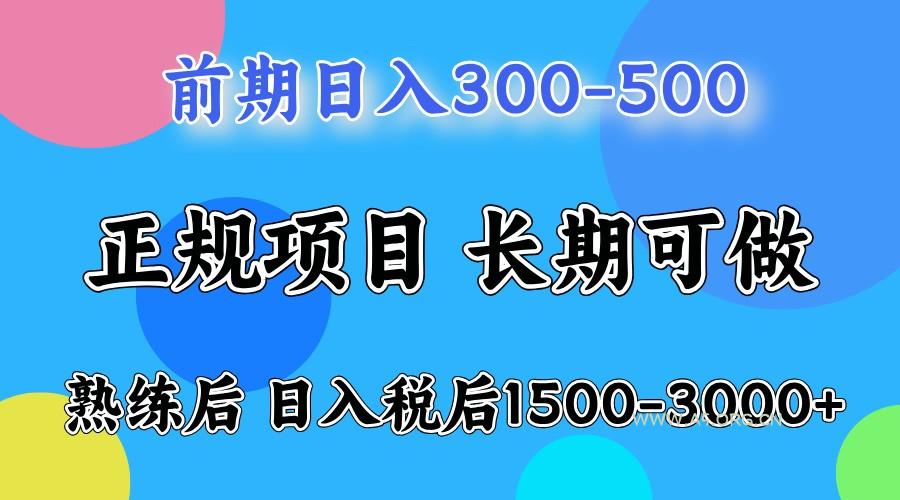 单号日收益1000，不用露脸动嘴说话就可以，门槛低容易上手-351资源网