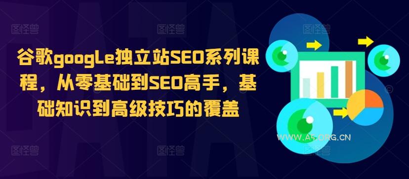 谷歌google独立站SEO系列课程，从零基础到SEO高手，基础知识到高级技巧的覆盖-351资源网