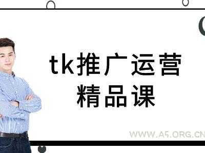 tk推广运营精品课-tiktok跨境电商教程-351资源网