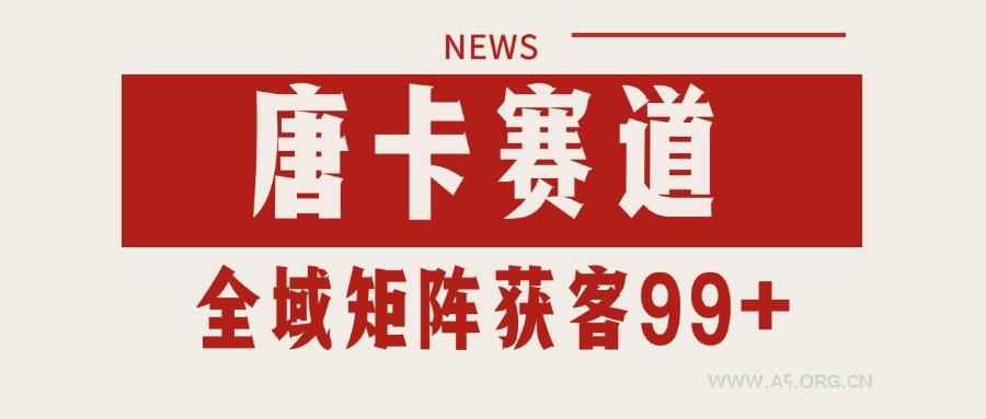 唐卡赛道私域引流获客 自热矩阵SOP日引流99+精准客资-351资源网
