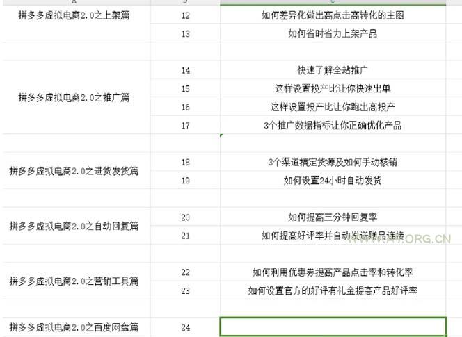 拼多多 虚拟项目-2.0：终极实操指南，一站式教学，轻松开店盈利 - 351资源网