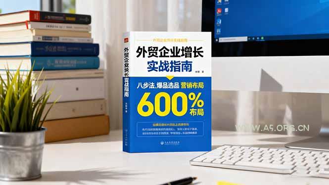 外贸企业增长实战指南，八步法、爆品选品、营销布局，业绩增长300%-351资源网